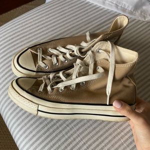 Beige Converse